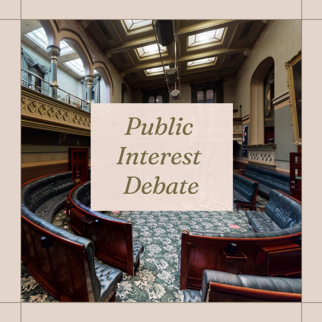 Privatisation Public Interest Debate